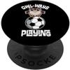 Owl Gifts & Owl T-Shirts by NLTS OWL-WAYS - Maglietta a forma di gufo, divertente PopSockets PopGrip Adesivo