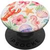 Summer Aesthetic Beachy Collage Carino costiero Collage Acquerello Spiaggia Estetica Estetica PopSockets PopGrip Adesivo