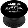 2026 Insel Amrum Souvenirs Amrum è come New York frase divertente PopSockets PopGrip Adesivo