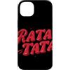 Funny Weapon Noise Outfit Custodia per iPhone 14 Plus Bel discorso di rumore Red Ratatata per gli amanti delle armi