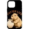Pottery Capybara Outfit Custodia per iPhone 16 Pro Max Divertente Capibara con Potter Costume per Ragazzi e Ragazze
