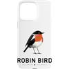Robin Bird Outfit Custodia per iPhone 15 Pro Max Fantastico costume da pettirosso per ragazzi e ragazze