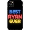 Disegni del nome Ryan Custodia per iPhone 11 Pro Max Il miglior Ryan di sempre - Divertente nome Ryan