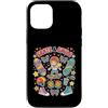 Skate & Smile Vibes Custodia per iPhone 12/12 Pro Kawaii Skateboarder Bambino Skateboarding Fun Design