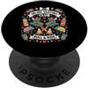 Vibrant Skate Designs Club di pattinaggio in linea Roll & Ride Skater Design PopSockets PopGrip Adesivo