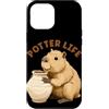 Pottery Capybara Outfit Custodia per iPhone 12 Pro Max Divertente Capibara con Potter Costume per Ragazzi e Ragazze
