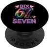Maglietta Meme Divertente 67 Sei Sette 6 67 Sei Sette 6-7 Dolce Brainrot Italiano Meme Per Bambini PopSockets PopGrip Adesivo