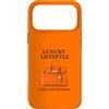 Harshtime Custodia per iPhone 17 Pro Max iPhone cover Luxury Vibes Only - Hermès Mood