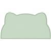 septillar Tappetino Ciotola Cani e Gatti, Antiscivolo Silicone Tappetini Cibo Tappetino Sottociotola Impermeabile (Verde Eucalipto, 52x30 cm)