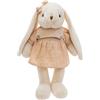 XIMEY Easter Bunny Peluche, Coniglietto di Pasqua Peluche, Coniglio Peluche, Peluche Coniglio, Peluche Coniglio Bambola per Ragazzi Ragazze, Pasqua Compleanno, cadeaux de Noël (Motivo a scacchi-40cm)