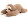 Tikwisdom Pesanti peluche per bambini e adulti - Orso panda, dinosauro, pigrizia, panda rosso, orso bruno, koala, peluche, giocattolo riempito, cuscino da abbraccio per il sollievo dall'ansia 30 cm (pigrizia)