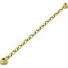XYEIUGO Gobricks Ornaments 16-17L Catena granulare su entrambe le estremità 10PCS Compatibile con Lego 30104 60169 GDS-90166 Giocattolo sfuso classico MOC Colore: oro brillante