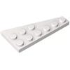 XYEIUGO 54384 Piastra Circolare Cuneo 6x3 Sinistra 50 Pezzi GDS-551 compatibile con Lego Mattoncini da Costruzione Colore:Blanc 1