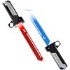 Oxxggkao Giocattolo collegabile con Spade a Doppia Lama con Bagliore Multicolore e Funzione Retrattile per Far divertire i Bambini in Tutta Sicurezza con Le Spade Illuminate