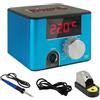 OXOAMP Stazioni di Saldatura, Stazione Di Saldatura T12 Portatile 950T Pro Stazioni For Strumento Regolabile Antistatica A Temperatura Costante Da 75W(13S3P+XT60+CHARGE)