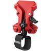 Generic Porta Trapano Elettrico Supporto Cinturone Astuccio Attrezzi di Fissaggio Funzionale per Montaggi Costruzione Impianti Lavori su Impalcature, Rosso