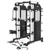 Toorx Professionale ASX-6000 Stazione multifunzione Professional all in one pacco pesi 2 x 90 kg -Dual Pulley + Smith machine + Rack functional con traliccio per le trazioni e dip station TOORX