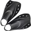 POPETPOP Pinne da Nuoto Regolabili Corte per Snorkeling Pinne Allenamento per Adulti Resistenti e Adatte a Piscina e Mare