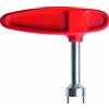 LONGRIDGE Chiave a spillo per scarpe da golf, Rosso