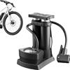 Generic Pompa ad aria per biciclette | Pompa a pedale per biciclette | Gonfiatore portatile ad alta pressione con indicatore per pneumatici per auto, strada, montagna