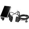 Generic Misuratore Elettrico con Display LCD Impermeabile per Scooter Elettrico per Bici, Costruzione in ABS, Installazione Facile