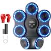 EasyByMall Smart Boxing Target, Bluetooth Music Boxing Machine con Hook Punch Wall Mounted Electronic Scoring Pad per Adulti Bambini Formazione (modello base + bambino)