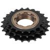 Generico Ruota Libera for Bici a 3 velocità 18-21-24T for Ciclismo a Singola Nera con Filettatura B1,75x24T