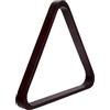 Toyvian Triangolo per Palle da Biliardo in Legno Nero, Leggero e Robusto, Supporto per 9 Palle per Tavoli da Biliardo di Tutti i Tipi