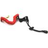 MERRYHAPY Corda di Sicurezza per Pagaia in Nylon Moschettone in Lega di Zinco, Resistente ed Elastico, Accessorio Essenziale per Kayak e Canoa, Colore Rosso