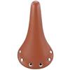 ZHAOQIN Sella Bici Antiprostata Sella for Mountain Bike for Bicicletta In Pelle Vintage Retrò Cuscineria for Bici Da Strada MTB Sport Nero Marrone Ciclismo(2)