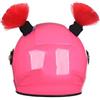 SYSUII Orecchini per casco da sci, snowboard, casco per bambini, accessori per casco da moto, code intrecciate rimovibili per casco da moto, parrucca per casco, decorazione per casco per bambini e adulti