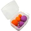 MUXZSIZ Galleggianti per la pesca a mosca in EVA, leggeri, pratici, colori vivaci, palline galleggianti, montaggio rapido, accessori, indicatore di facile