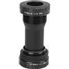 Generic Bici da Strada 1.37x24T Mountain Bike Movimento Centrale 68‑73mm Movimento Centrale Lega di Alluminio (Nera)