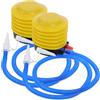 ULTECHNOVO Pompa ad Aria Portatile per Gonfiare Cuscini e Palloncini Tiny Air Pump in Plastica Set 2 Unit per Feste e Utilizzo con Palloni da Yoga