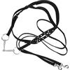 HEMOTON Capezza di Corda per Cavalli in Nylon Nero Regolabile Design Ergonomico Senza Morso per attività Equestri e Cavalcata Sicura