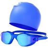 Generisch Cappello da bagno e occhialini | Protezione UV HD Visione Ampia Antiappannamento, Occhiali Nuoto Adulti - per Snorkeling Esplorazione Giochi in Piscina Acque Libere