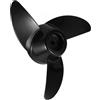 TOYANDONA Eliche per Motore Elettrico Fuoribordo in PS Nero Installazione Facile per Kayak e Barche da Pesca, Accessori Versatili per Uso Nautico