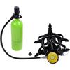 Omquot Bombola per Immersioni Subacquee di Immersione Portatile da 1 Litro per L'allenamento della Respirazione Subacquea con Occhiali a Pieno Facciale (#3)