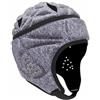 Ronyme Casco Bambini Imbottitura EVA Protezione Urti Ventilazione Regolazione Cinturino Comfort Elasticità Indicato per Rugby Calcio Allenamento Bambini Ragazzi Competizioni Sportive, Viola Mélange