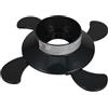 Holibanna Base Pieghevole e Portatile per Bombola di Gas da 1lb in ABS Nero, Supporto Stabile di Cucina Portatile e Escursionismo