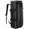 TAIZhiChen Zaino Porta-Sedia Tasche Laterali in Rete Zaino Cilindrico Nero Borsa Pesca Rigida per Pescatori, 93 Cm