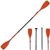 Generico Stand up Paddle Board, Pagaia Semi-Carbonio Regolabile a 4 sezioni, Convertibile, Singola, Doppia Lama, Durevole, Mix, for Kayak, Surf, Sport all'Aria Aperta(1)