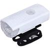 Tsawntd Faro per Bici 300 Lumen Faro per Bici Ricaricabile Tramite USB con 3 modalità Luce Anteriore per Bicicletta Luce Anteriore per Bicicletta Bianca Ricaricabile LED Flashlig