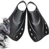 Generic Pinne da nuoto - pinne corte da immersione, struttura ergonomica, pinne compatte, comoda pinna da allenamento, pinna leggera da snorkeling | allenamento versatile per bodyboarder in piscina e in mare