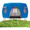 Yoselumin Tappeto elastico parasole 427, tenda per trampolino per aste curve, copertura rotonda per trampolino rotondo a 6/8 aste, feste all'aperto, picnic e attività comunitarie