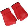Keenso Guantoni da Boxe per Adulti, Guantoni da Boxe da Allenamento Unisex 10 Once, Pelle PU con Fodera in Lattice, 25x15 Cm, per Muay Thai Sanda Combattimento Libero Allenamento Sparring Uomini