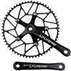 Wodsty Cavetto ultraleggero da 130 mm per BCD 50-58T, corona a 9/10/11 marce, in alluminio CNC AL7075, per pedivella da bicicletta con braccio a manovella da 170 mm