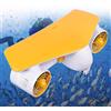 Generic Monopattino subacqueo elettrico portatile impermeabile, 6000 mAh, 2 impostazioni di velocità, resistenza 30-60 min, profondità massima di immersione 50 m, per piscina e spiaggia