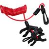 Toyvian Cinghia di Sicurezza per Motore Fuoribordo in Nylon con Cordino Sicurezza Motore per Barche, Accessori da Barca per Festa Estiva e Uso in Mare Sicuro