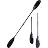 Generico Stand up Paddle Board, Pagaie for Kayak a 2 sezioni Asta in Fibra di Carbonio for Surf Pagaia for Kayak for Barche Kayak Accessori for Utensili Doppie Lame(A20)
